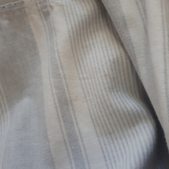 Vintage 90's striped jean shacket - Picture 9 of 10